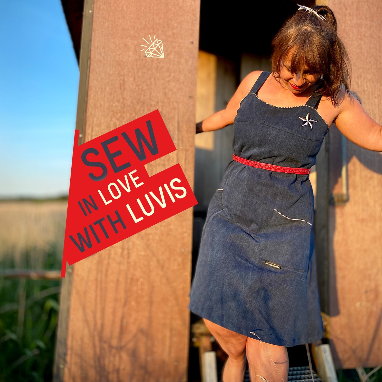 schnittmuster. LUVIS | KORSAGENKLEID