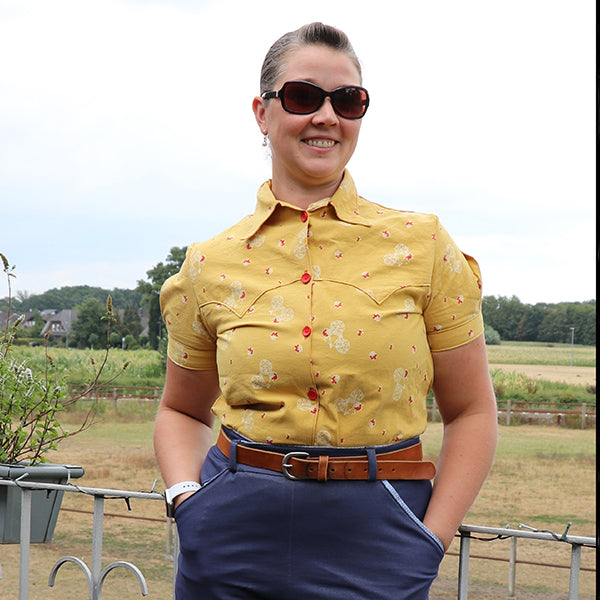 50's BLUSE | JETTE - Schwalbenliebe Vintage Clothing & Rock'N'Roll