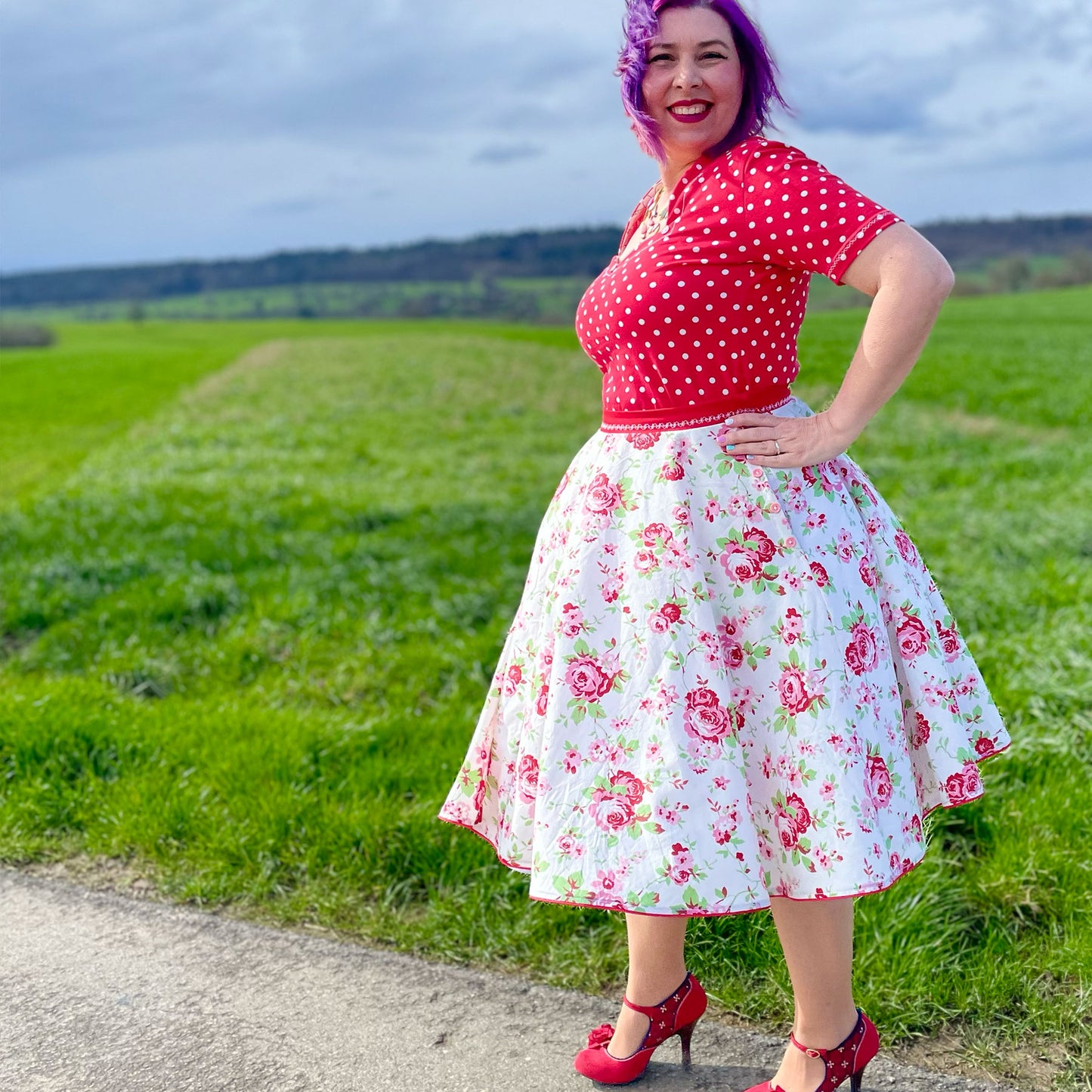 schwalbenliebe® | Cherry Blossom der Sommerrock mit Stil.