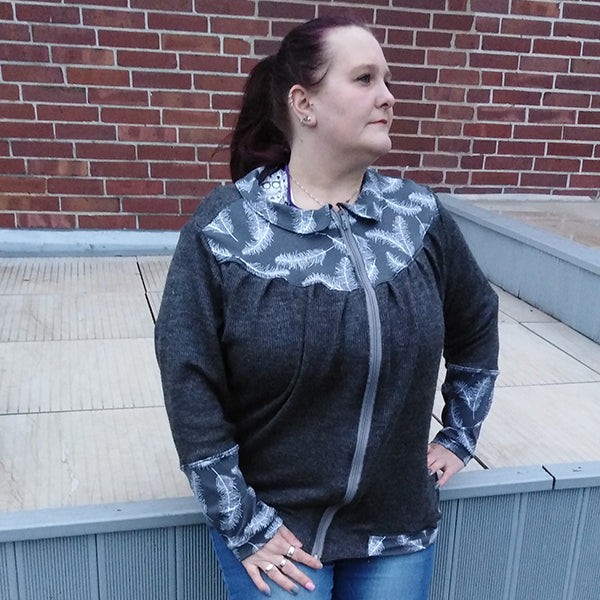 schnittmuster. FLOKIS JAKKA | CARDIGAN