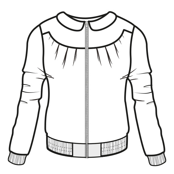 schnittmuster. FLOKIS JAKKA | CARDIGAN