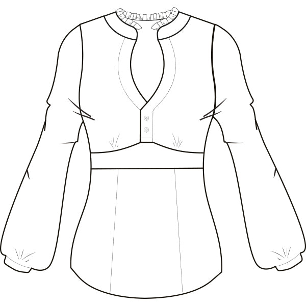 schnittmuster. SAGA | SHIRT & KLEID