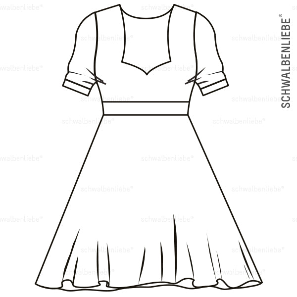 schnittmuster. WOLKENLOS 20k | SHIRT & KLEID