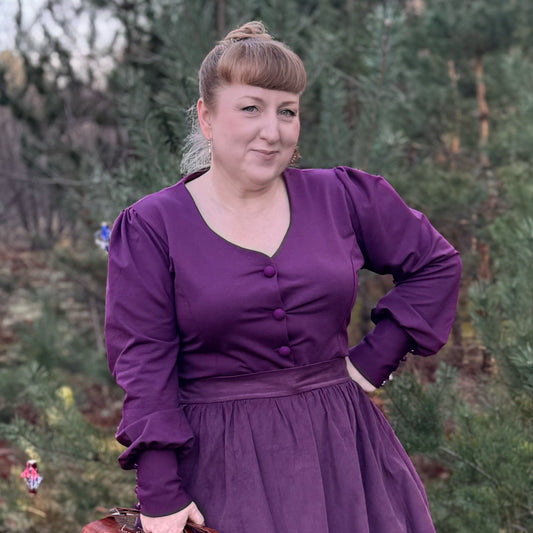 schnittmuster. LYSJA | Vintagebluse