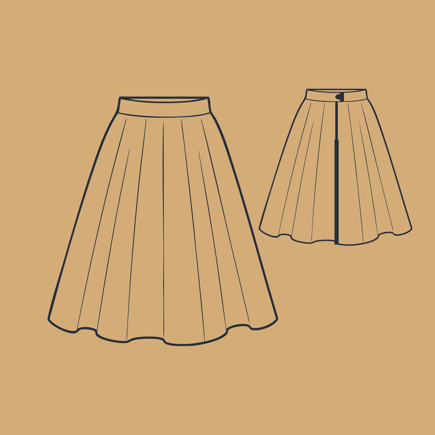 schnittmuster. VALA | Winterrock