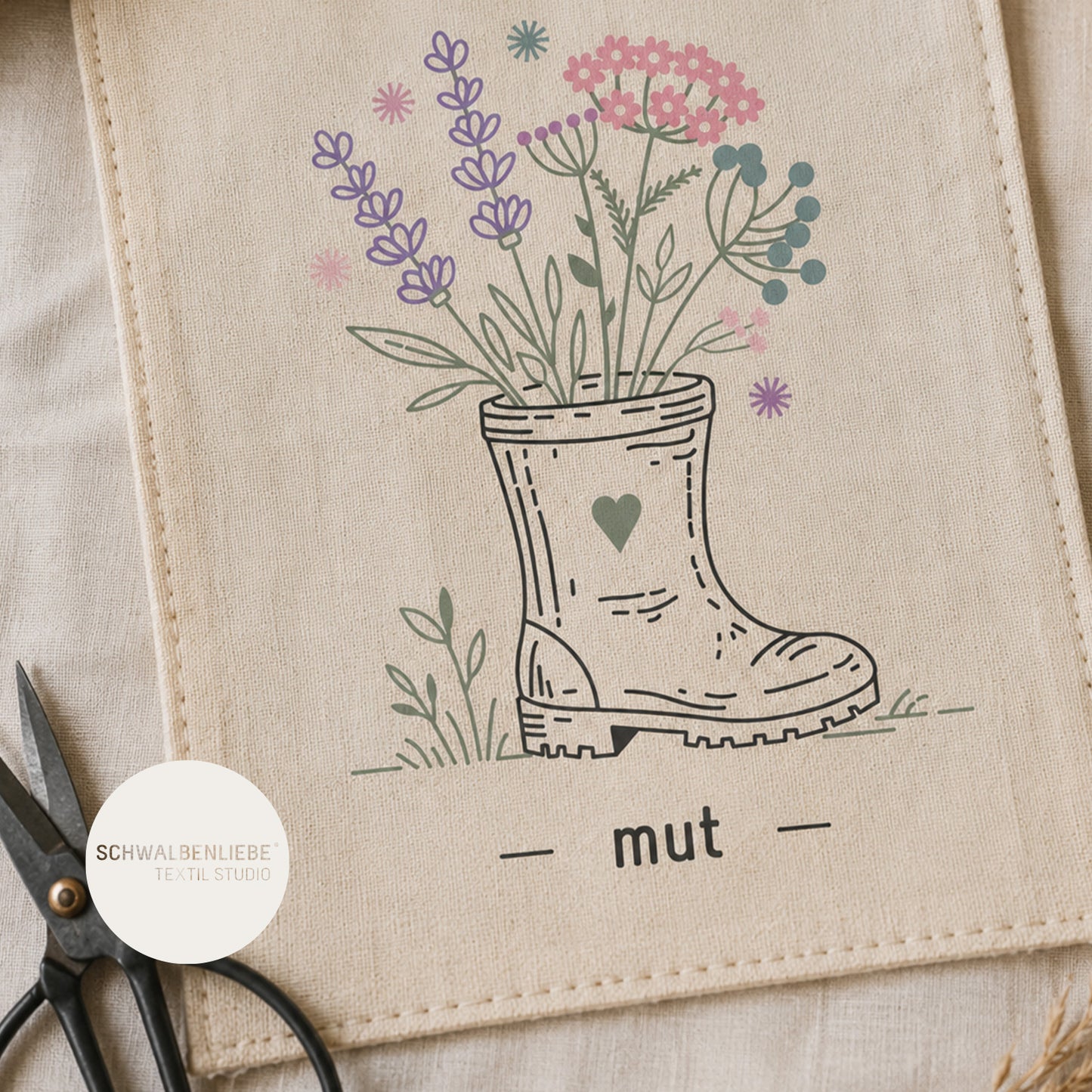 stickdatei & plotterdatei. Wild & Weise Wegbegleiter | MUT