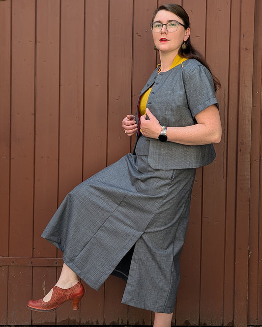 schnittmuster. EDDA | VINTAGEROCK